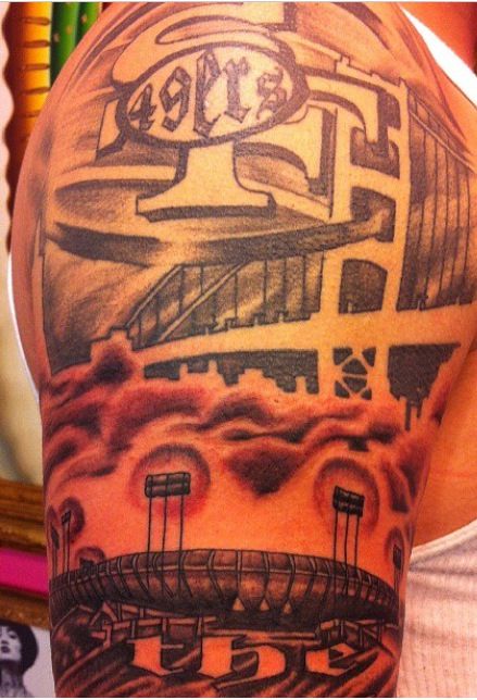 49ers tattoo