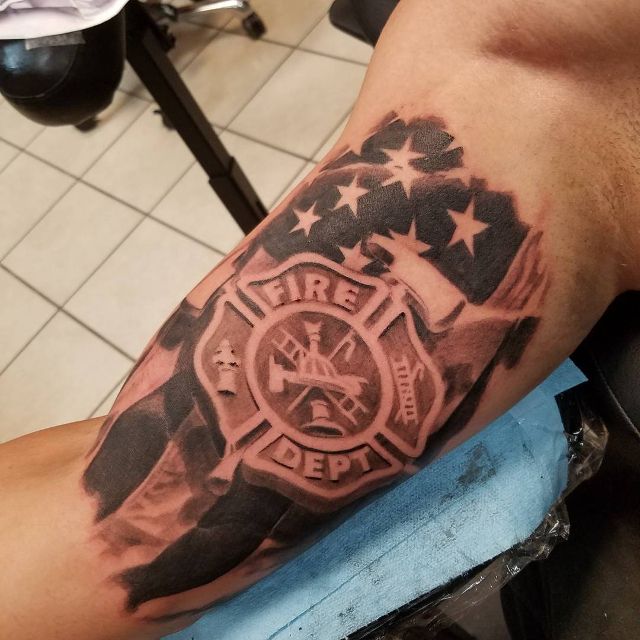 21+ Firefighter Tattoo Designs, Ideas