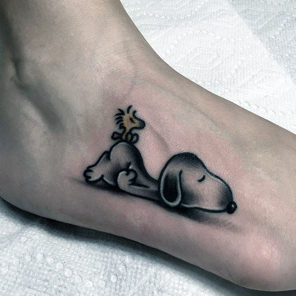 70 Cool Snoopy Tattoo Ideas for Men
