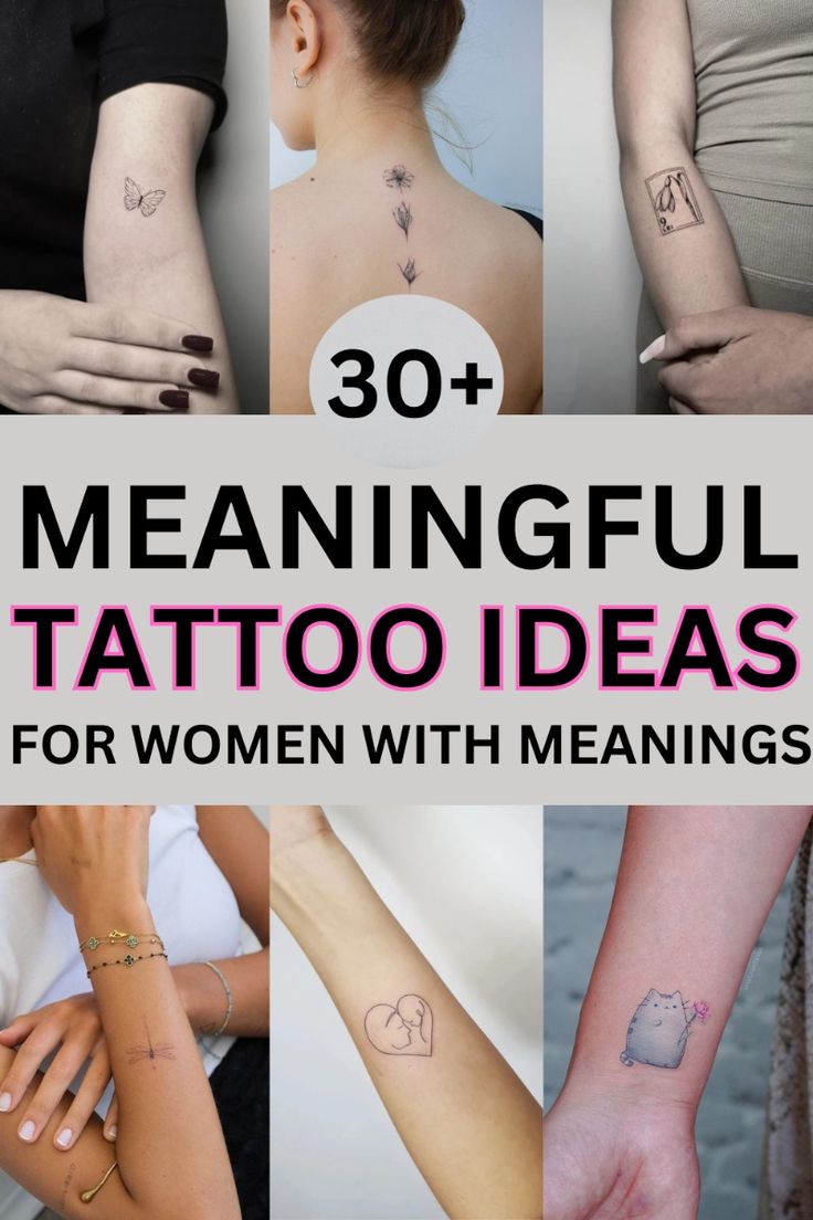 30+ Meaningful Tattoo Ideas for Women with Meanings