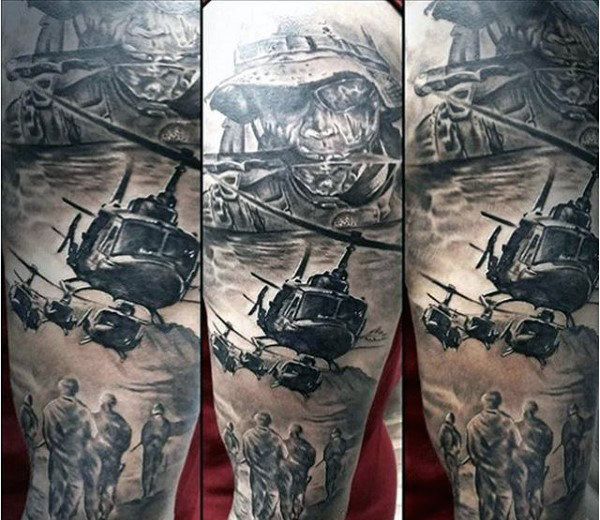91 Amazing Army Tattoos for Men