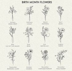 Discover 10 February Tattoos and Birth Flower Tattoos Ideas | small pretty  tattoos, bouquet tattoo, birth animals by month tattoo and more