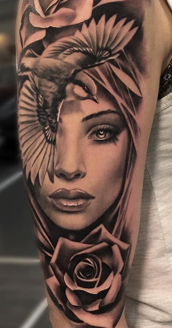 Pin by ▫i r o n ▫ on T a t t o o | Best sleeve tattoos, Arm tattoos for guys,  Sleeve tattoos for women