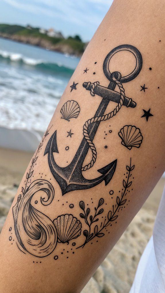 11 Marine Life Tattoo Ideas - Fun Shop
