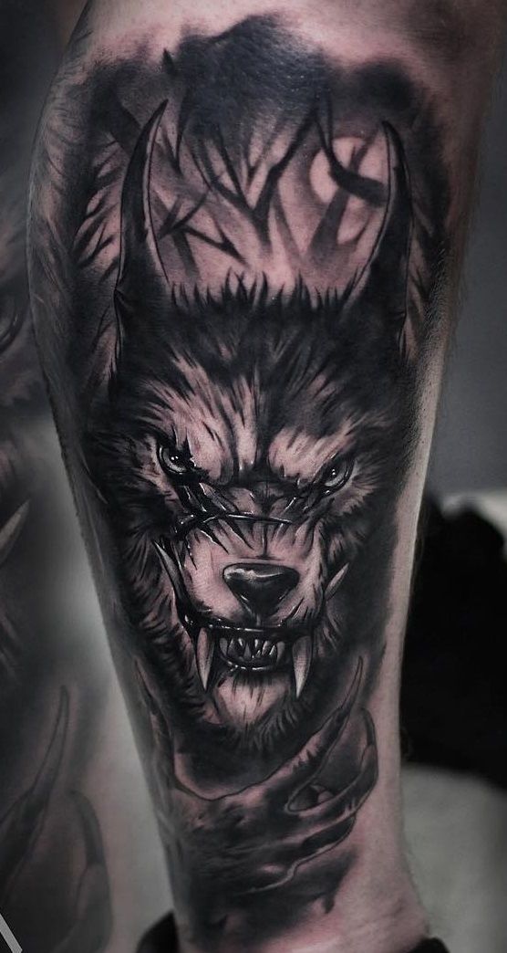 50+ Brave Fenrir Tattoo Ideas