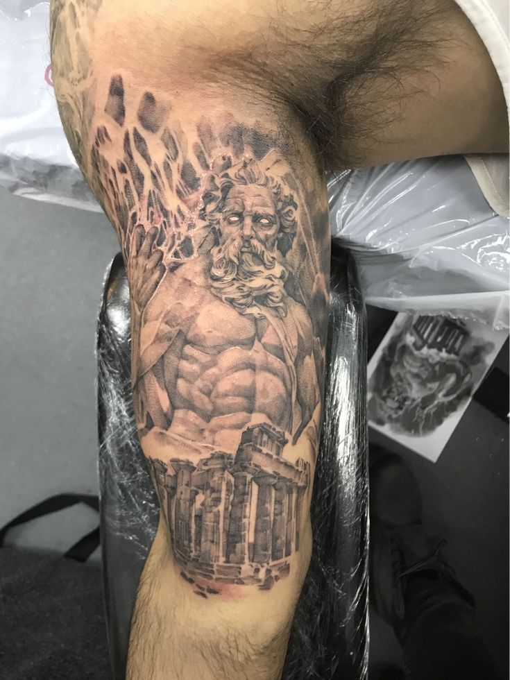 16 Glorious Ancient Greek God Tattoo Ideas and Their Meaning — InkMatch