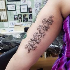 17 Dnd tattoo ideas | tattoos, body art tattoos, dice tattoo