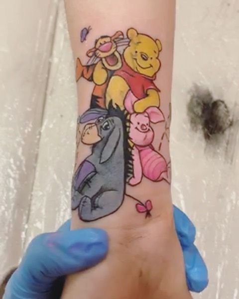 UPDATED: 40 Uplifting Winnie the Pooh Tattoos