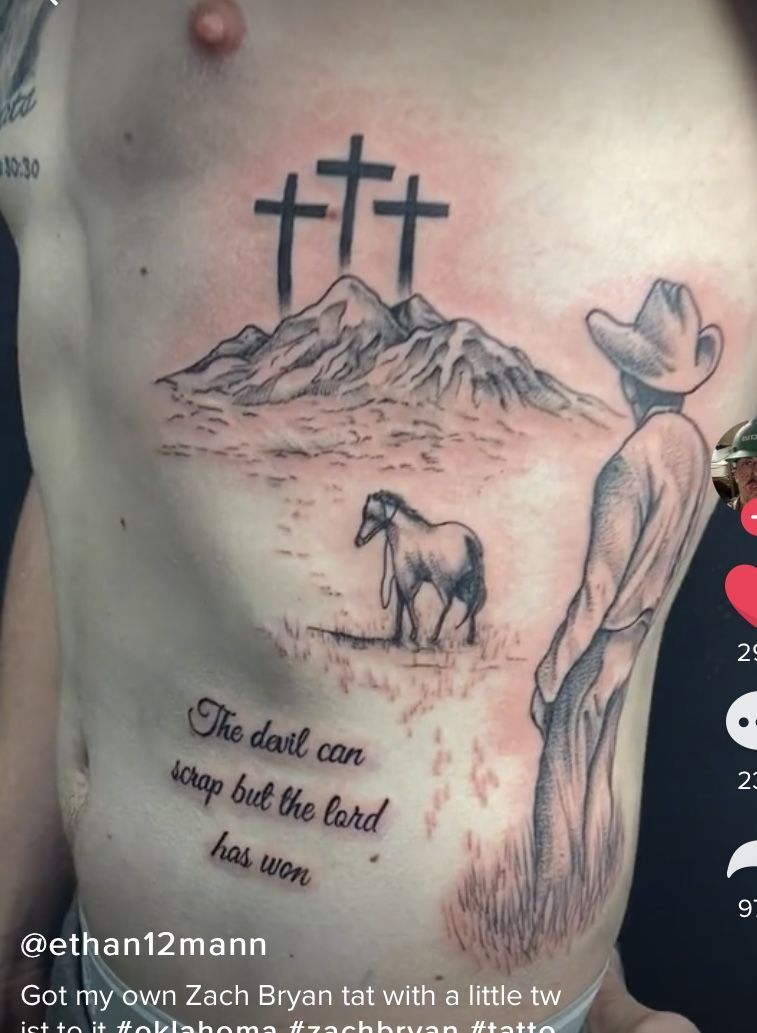 Zach Bryan Tattoo Ideas for Women