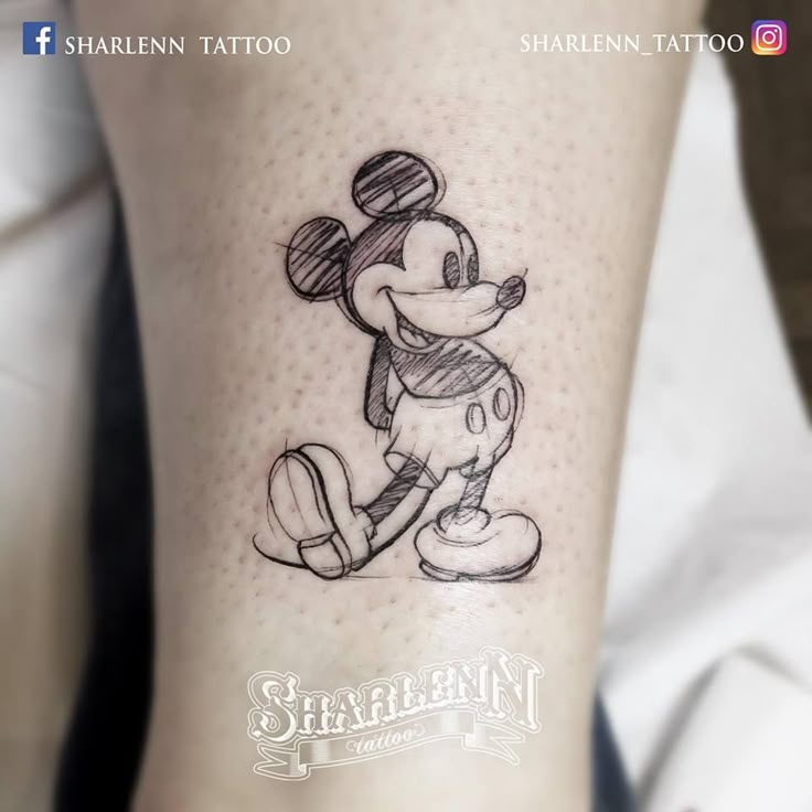 55 Captivating Disney Tattoo Ideas for the Ultimate Disney Fan