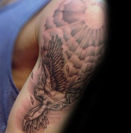 60 Icarus Tattoo Designs for Men