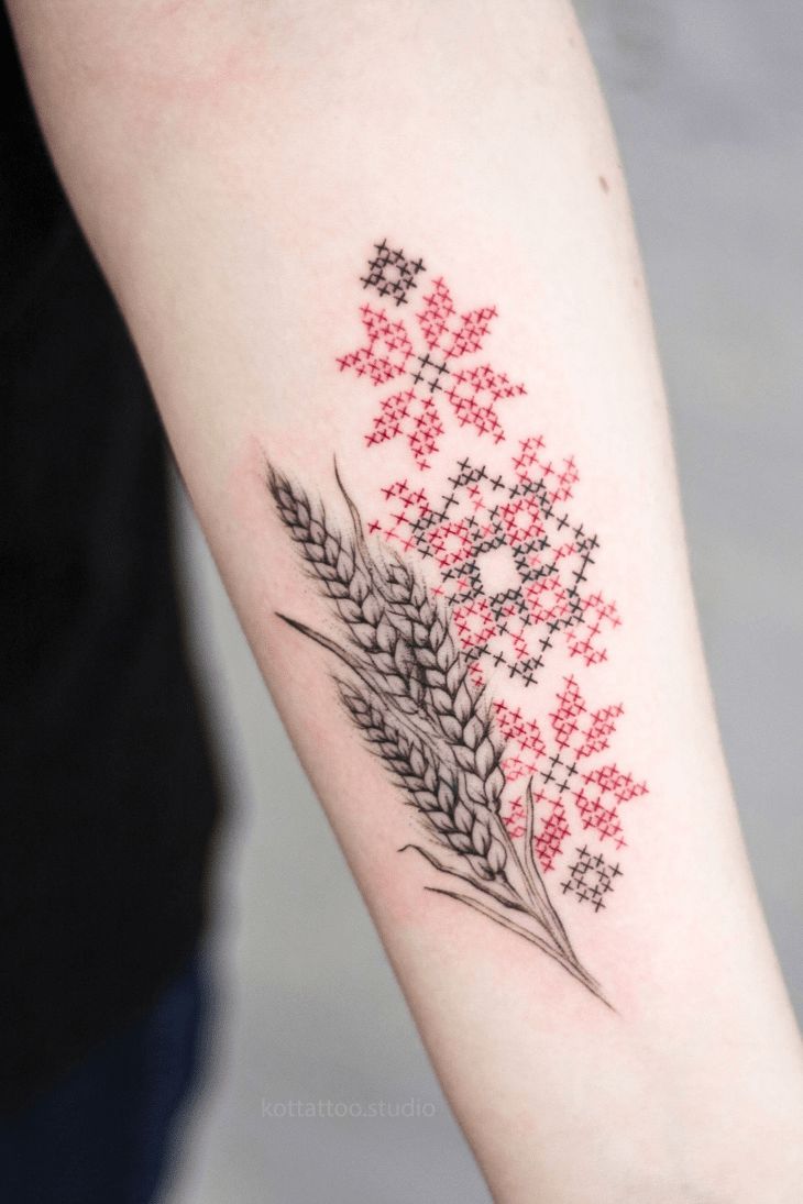 220+ Delicate Embroidery Tattoo Ideas(2024)