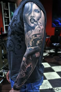 Discover 8 gangsters and tattoos for guys ideas on this Pinterest board |  sleeve tattoos, cool tattoos, tattoos and more