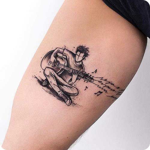 100+ Amazing Guitar Tattoo Ideas To Inspire Your Next Design