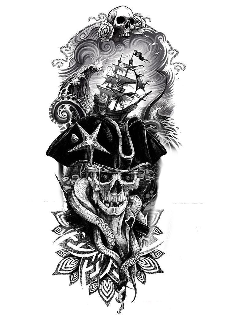 235+ Remarkable Pirate Tattoos Ideas For Men and Women (2022) -  TattoosBoyGirl