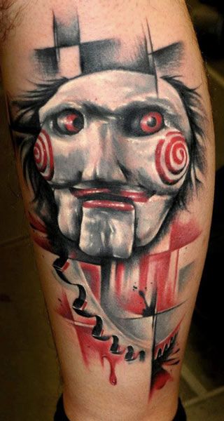 Movies tattoo by Benjamin Laukis | Post 4545