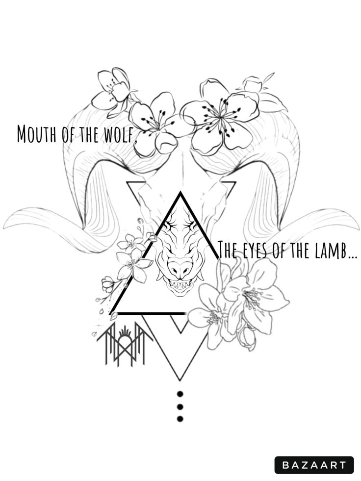 Sleep token , tattoo design