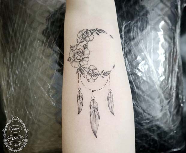 63 Amazing Dream Catcher Tattoo Ideas