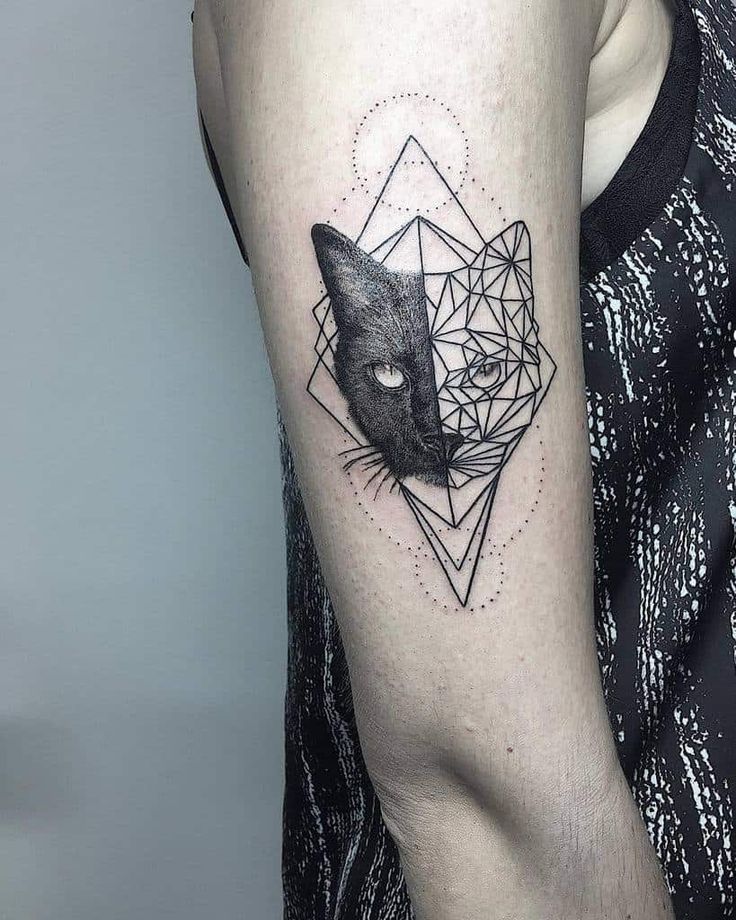 Creative Black Cat Tattoo Ideas