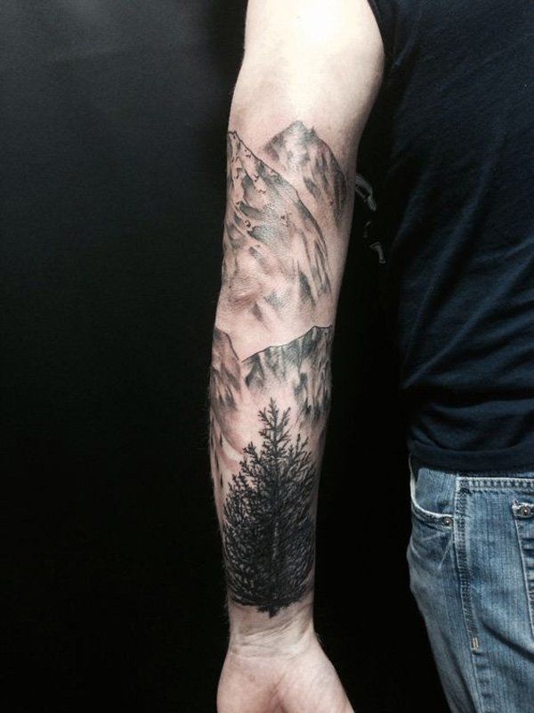 45 Inspirational Forest Tattoo Ideas | Art and Design