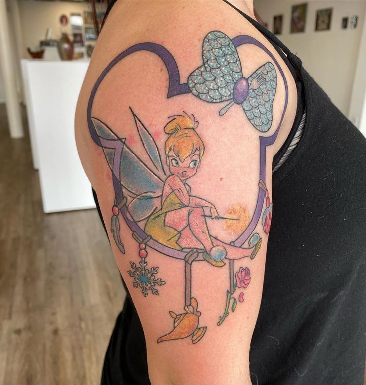 101 Amazing Tinkerbell Tattoo Designs You Need To See!