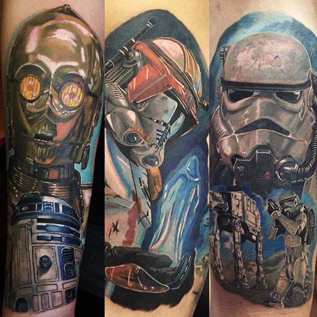 Characters of Star Wars Tattoos – Best Tattoo Ideas Gallery