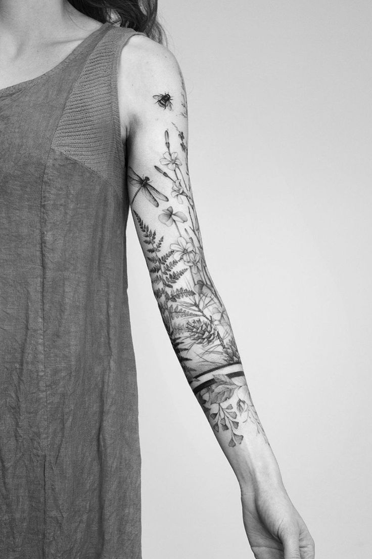 50+ Tattoo sleeve filler ideas for women
