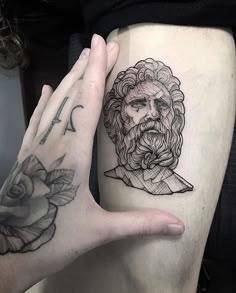 9 Stoic tattoo ideas | greek tattoos, sleeve tattoos, body art tattoos