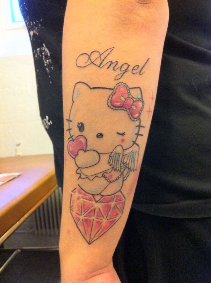 Hello Kitty tattoo