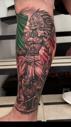Mexican Tattoo Designs Men