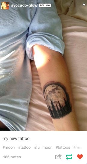 moon tattoo tumblr