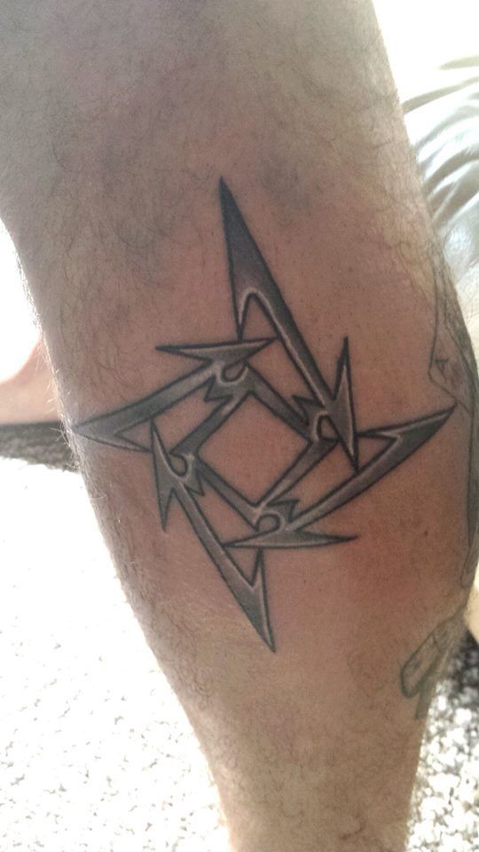 Metallica tattoo. Better design. I like this one better!