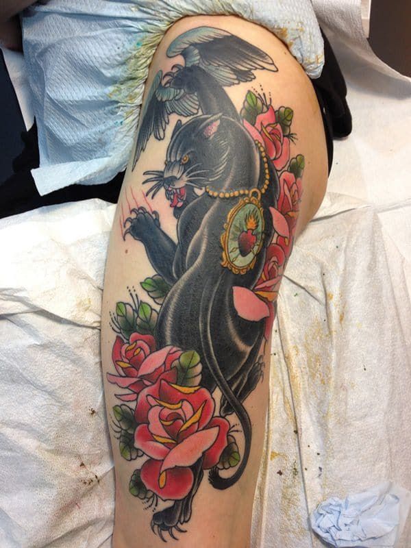 75 Fierce and Powerful Panther Tattoo Ideas