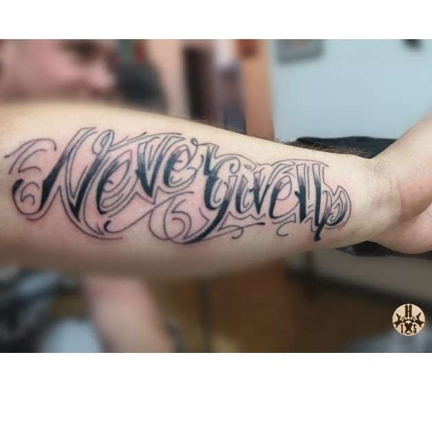 101+ Never Give Up Tattoo Ideas YOu Will Love!