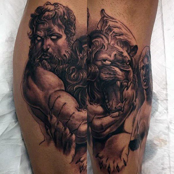 59 Classical Greek Tattoos for Men