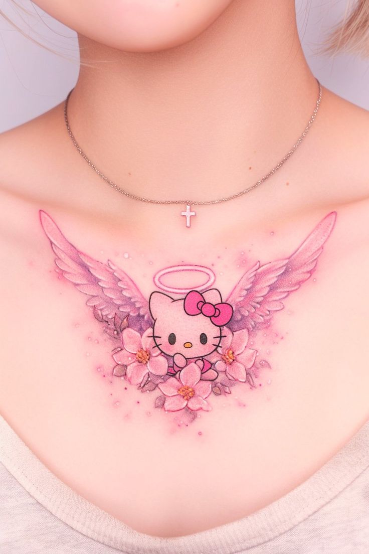 73 Uniquely Stunning Hello Kitty Tattoo Ideas You'll Love