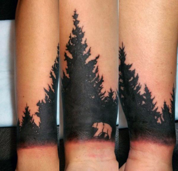 70 Pine Tree Tattoo Ideas for Men