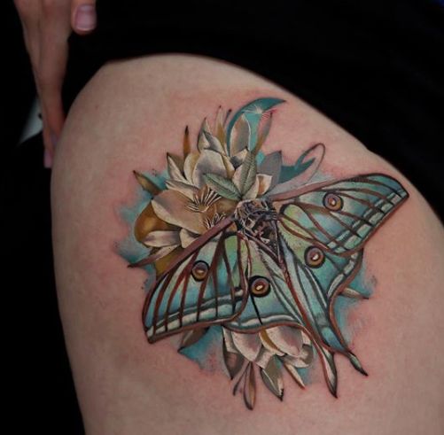 160+ Amazing Moth Tattoos Designs with Meaning (2024)