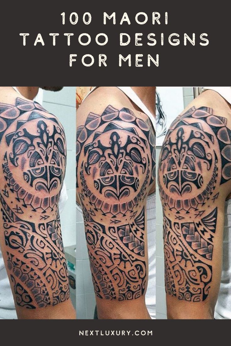 100 Maori Tattoo Designs For Men -New Zealand Tribal Ink Ideas