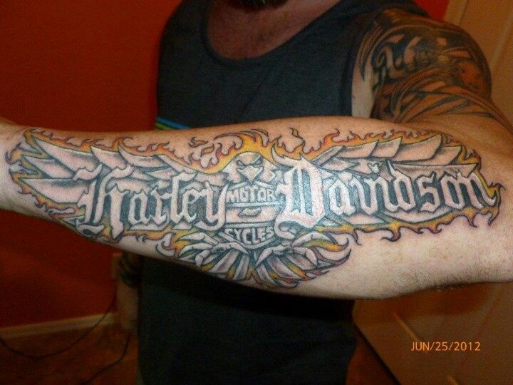 Harley Davidson/Could also be a cool Tattoo!