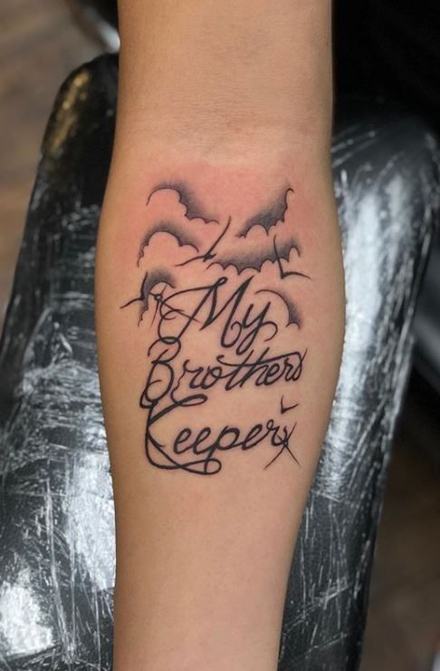 50 Best My Brother's Keeper Tattoos, Ideas & Meanings - Tattoo Me Now