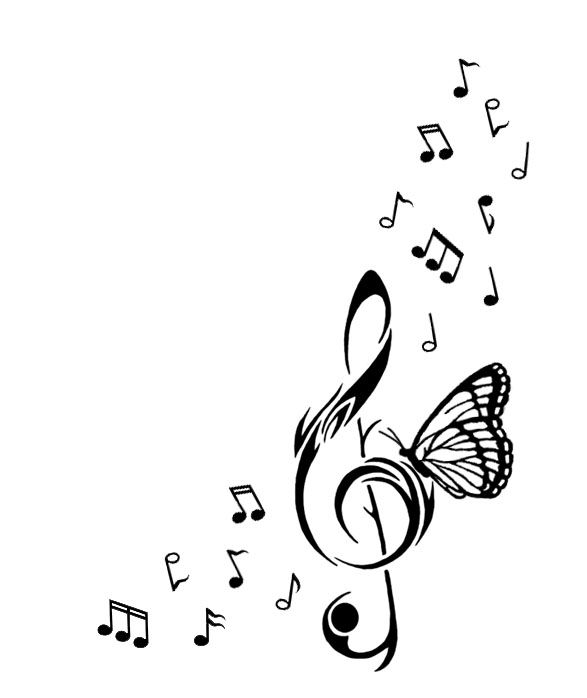 Music Tattoo by AphoticIncandescence on DeviantArt