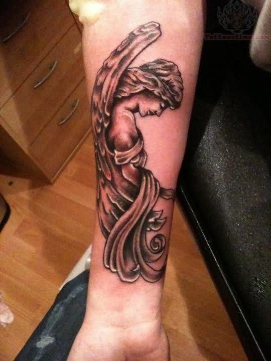 The 95 Best Guardian Angel Tattoos for Men | Improb