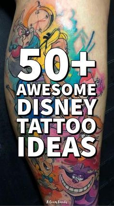 50+ Wonderful Walt Disney Tattoo Design Ideas & Inspiration