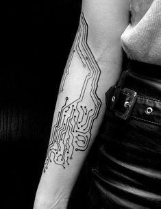 Discover 18 Circuit Tattoo and Tech Tattoo Ideas | electronic tattoo,  computer tattoo, cyberpunk tattoo and chip tattoo and more