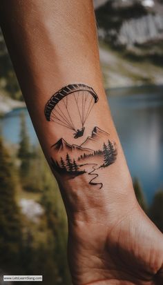 Skydiving Tattoo