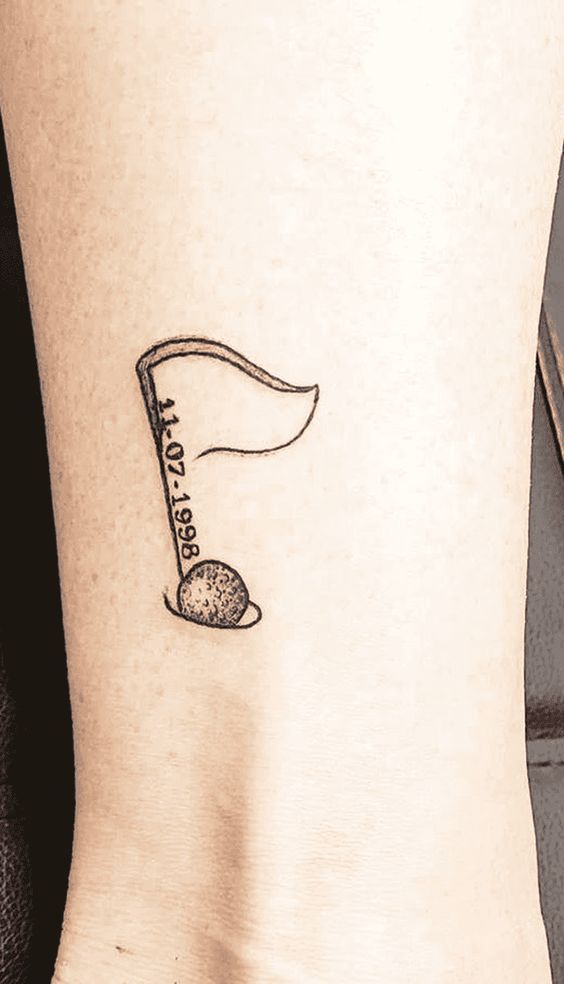 Golf Tattoo Design Ideas Images