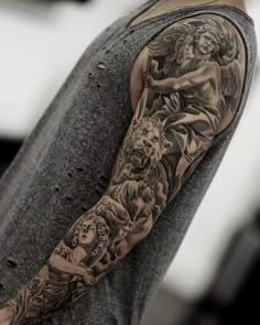 Discover 21 2 sleeves. Good vs. Evil and sleeve tattoos ideas | tattoos for  guys, tattoo sleeve designs, best sleeve tattoos and more