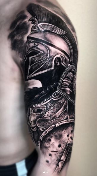 65 Masculine Spartan Tattoos For Men | Spartan Tattoo Ideas and Meaning -  Tattoo Me Now