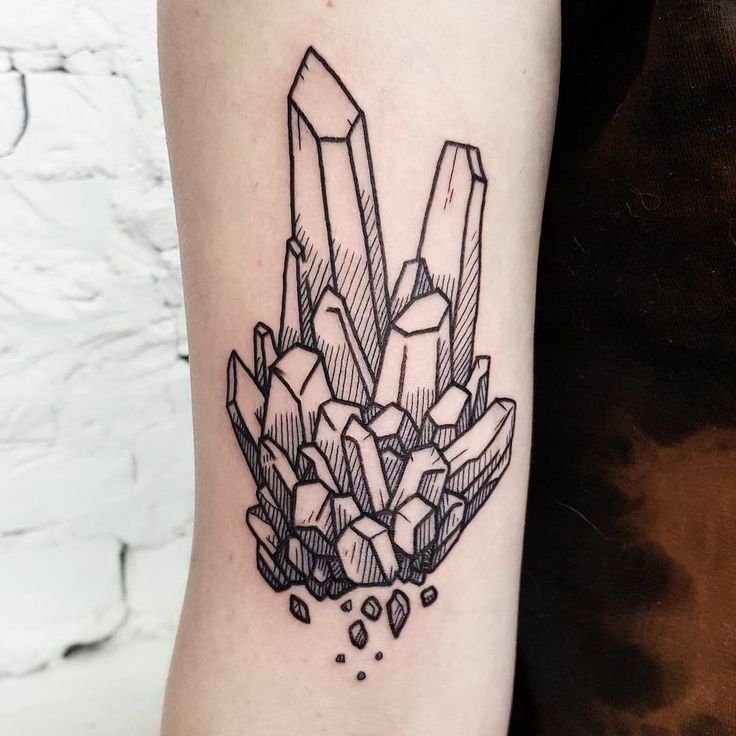 more crystal walk ins please! :D . done at @inkandwatertattoo